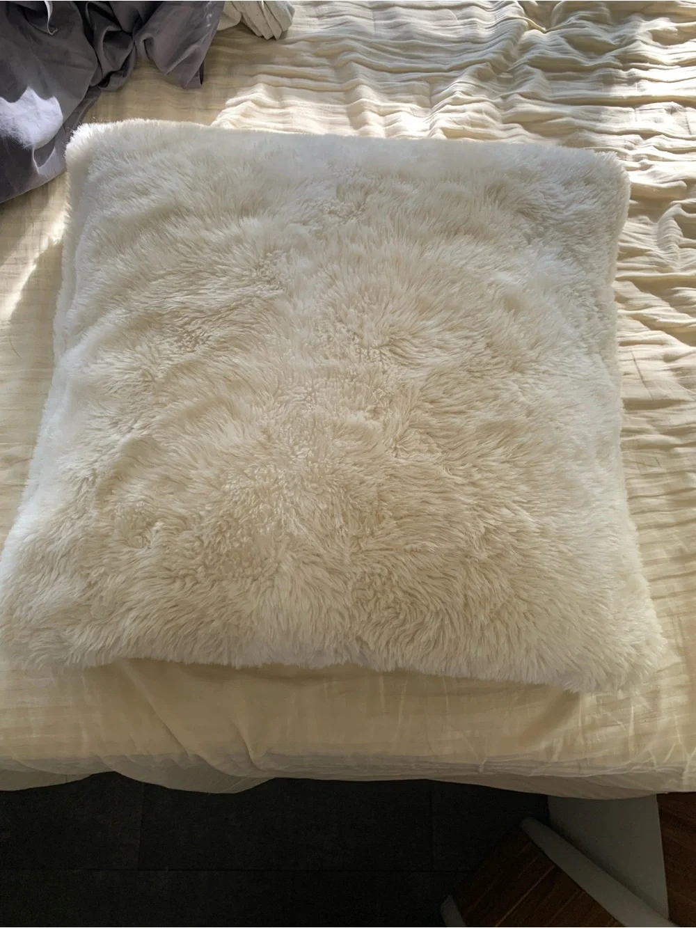 Restoration Hardware Ultimate Faux Fur Pillow Cover